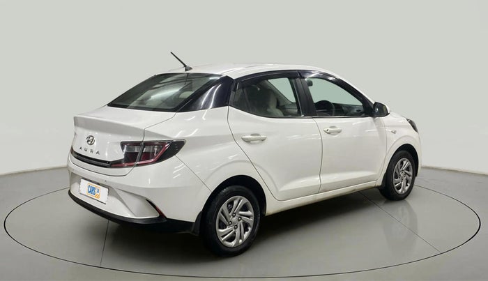 2021 Hyundai AURA S 1.2, Petrol, Manual, 7,057 km, Right Back Diagonal