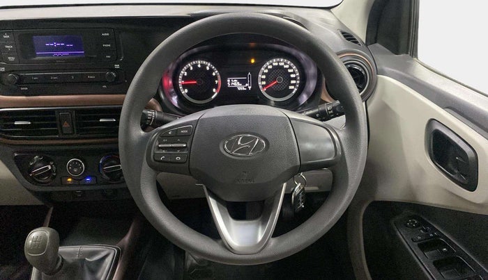 2021 Hyundai AURA S 1.2, Petrol, Manual, 7,057 km, Steering Wheel Close Up