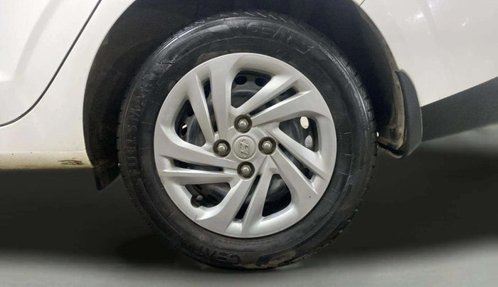 2021 Hyundai AURA S 1.2, Petrol, Manual, 7,057 km, Left Rear Wheel