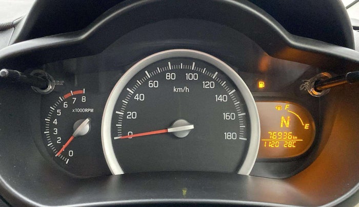 2017 Maruti Celerio ZXI AMT (O), Petrol, Automatic, 76,908 km, Odometer Image
