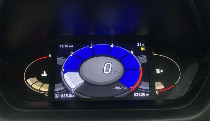 2022 Nissan MAGNITE XV PREMIUM TURBO, Petrol, Manual, 32,797 km, Odometer Image