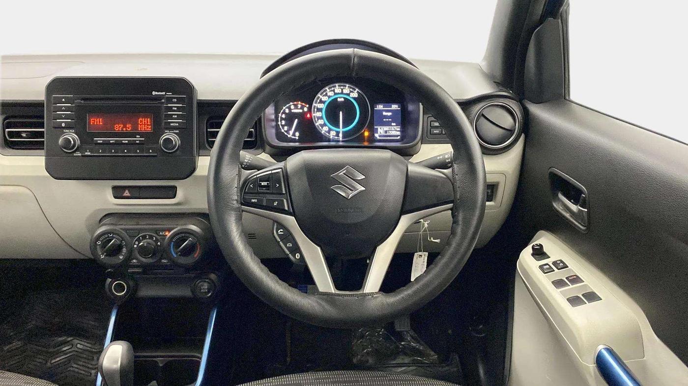 2017 Maruti IGNIS DELTA 1.2 AMT, Petrol, Automatic, 17,136 km, Steering Wheel Close Up