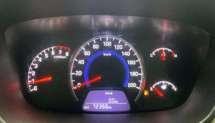 2016 Hyundai Grand i10 MAGNA 1.2 KAPPA VTVT, Petrol, Manual, 72,351 km, Odometer Image
