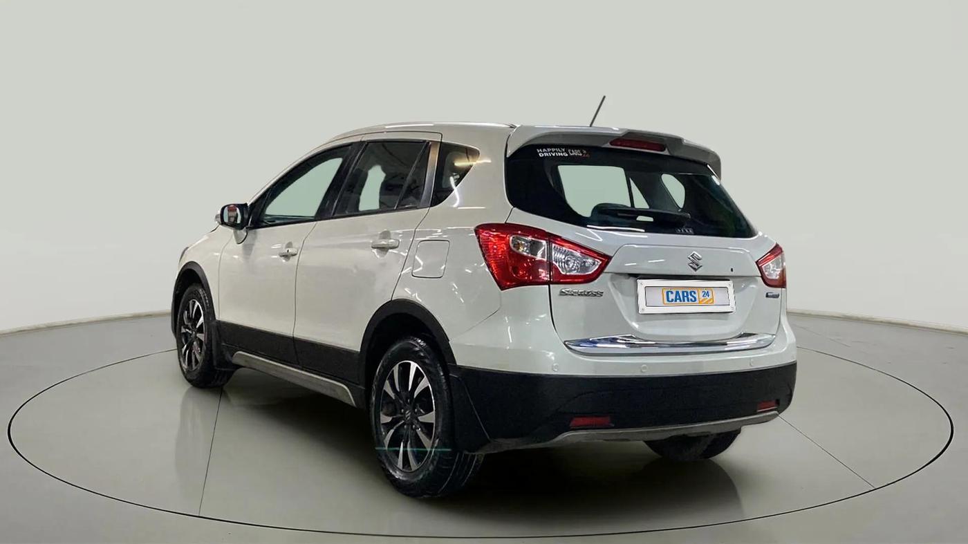 2022 Maruti S Cross ZETA 1.5, Petrol, Manual, 28,158 km, Left Back Diagonal