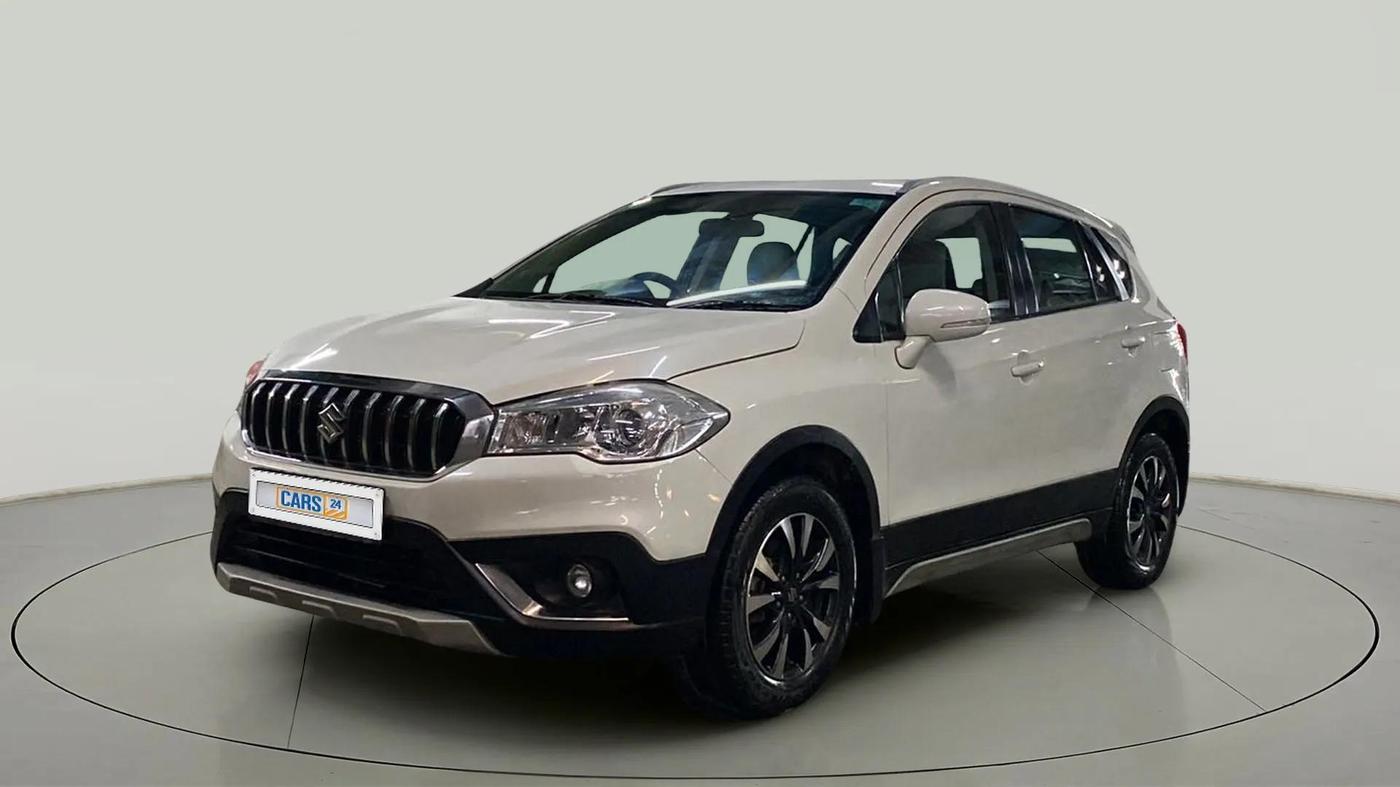 2022 Maruti S Cross ZETA 1.5, Petrol, Manual, 28,158 km, Left Front Diagonal