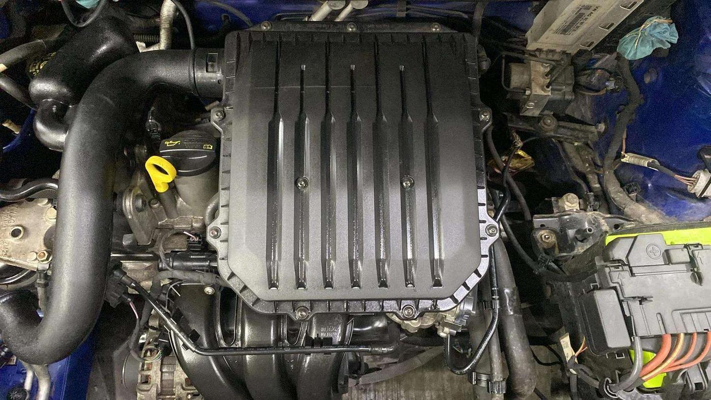 2019 Volkswagen Ameo COMFORTLINE 1.0L, Petrol, Manual, 7,219 km, Engine View