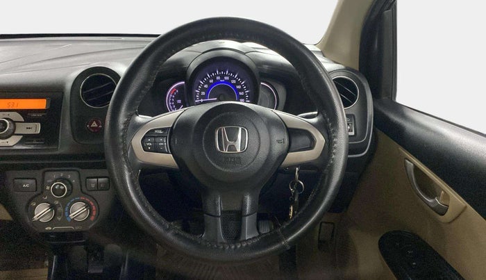 2015 Honda Amaze 1.2L I-VTEC VX, Petrol, Manual, 45,328 km, Steering Wheel Close Up