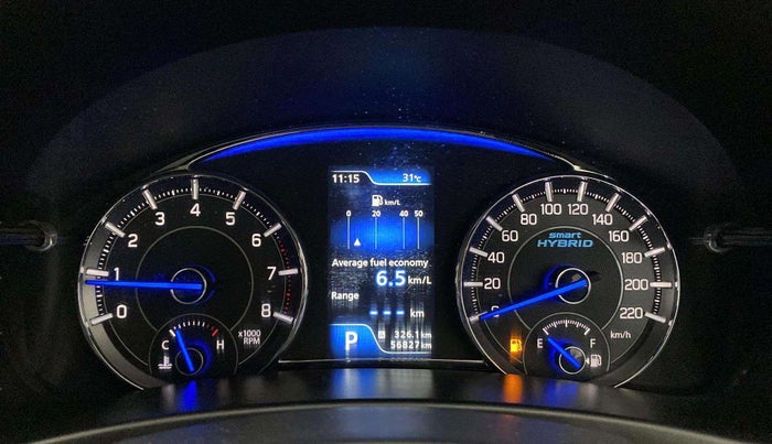 2019 Maruti Ciaz ALPHA  AT 1.5 SHVS PETROL, Petrol, Automatic, 56,815 km, Odometer Image