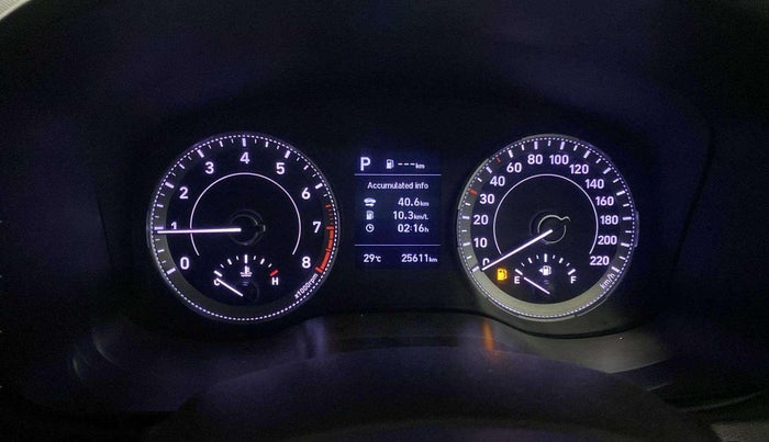 2019 Hyundai VENUE SX PLUS 1.0 TURBO DCT, Petrol, Automatic, 25,570 km, Odometer Image