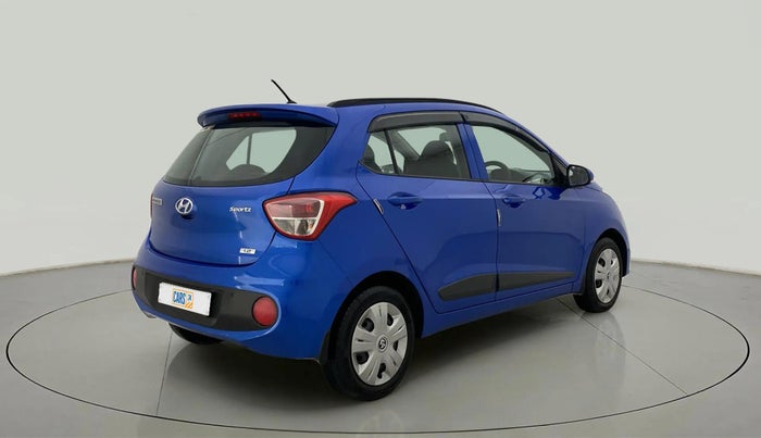 2019 Hyundai Grand i10 SPORTZ 1.2 KAPPA VTVT, CNG, Manual, 32,506 km, Right Back Diagonal