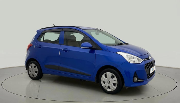 2019 Hyundai Grand i10 SPORTZ 1.2 KAPPA VTVT, CNG, Manual, 32,506 km, Right Front Diagonal