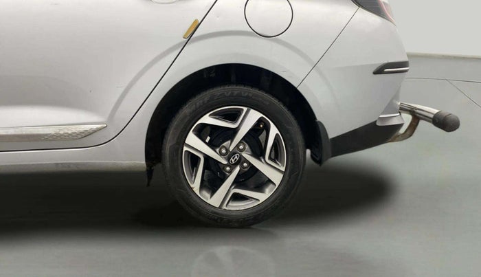2023 Hyundai AURA SX 1.2 CNG, CNG, Manual, 42,925 km, Left Rear Wheel