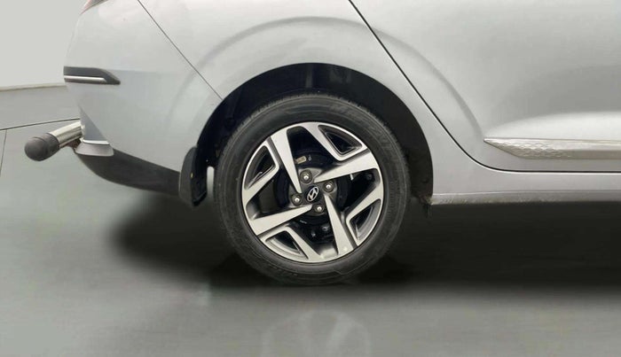 2023 Hyundai AURA SX 1.2 CNG, CNG, Manual, 42,925 km, Right Rear Wheel