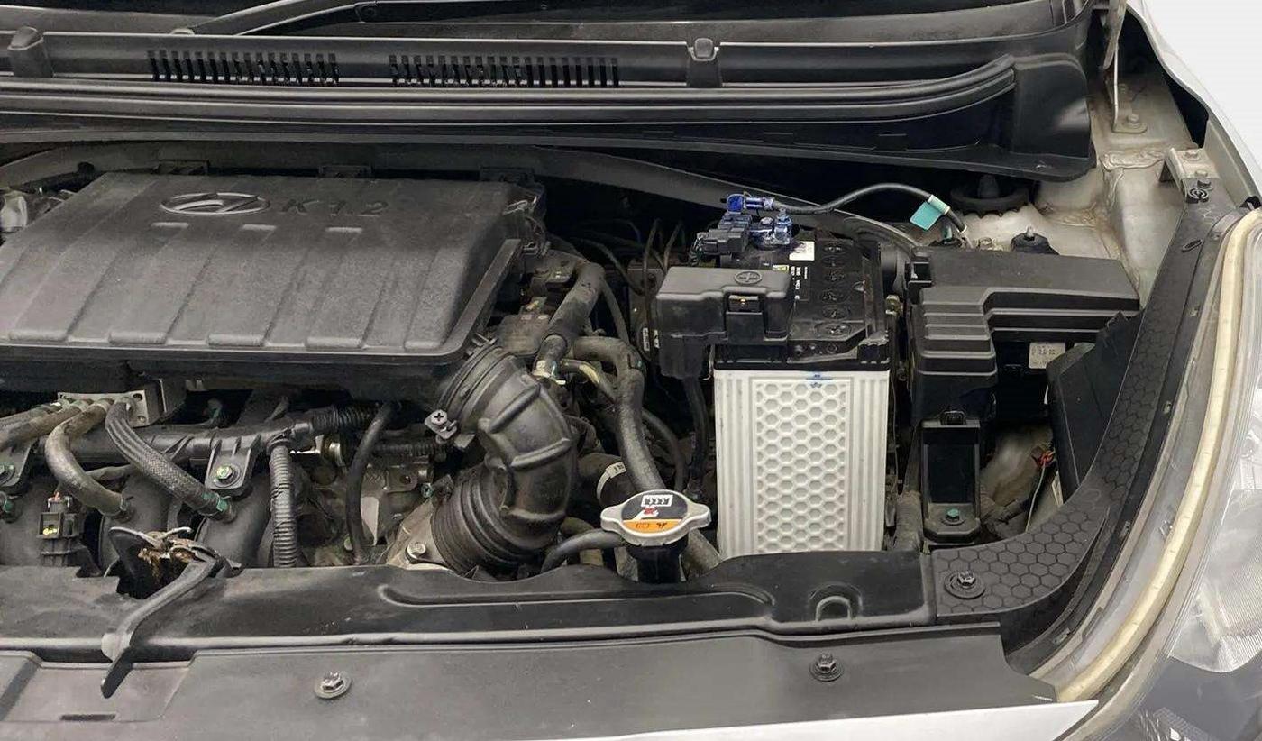 2023 Hyundai AURA SX 1.2 CNG, CNG, Manual, 42,925 km, Engine View - Left