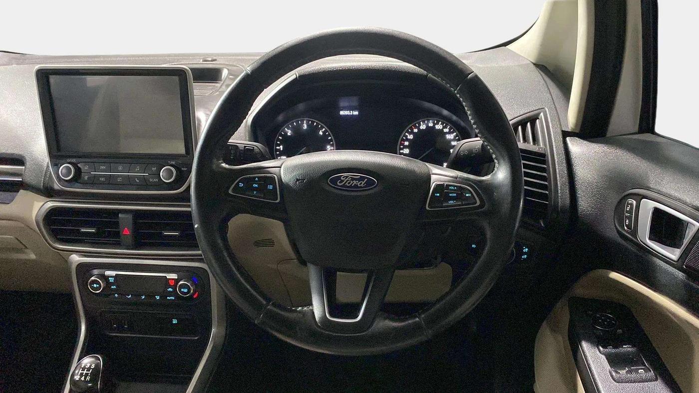2020 Ford Ecosport TITANIUM + 1.5L DIESEL, Diesel, Manual, 86,391 km, Steering Wheel Close Up