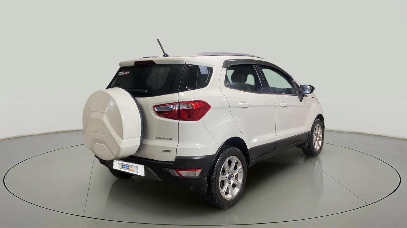 2020 Ford Ecosport TITANIUM + 1.5L DIESEL, Diesel, Manual, 86,391 km, Right Back Diagonal