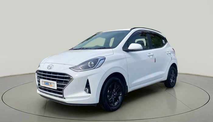 2021 Hyundai GRAND I10 NIOS SPORTZ AMT 1.2 KAPPA VTVT, Petrol, Automatic, 25,052 km, Left Front Diagonal