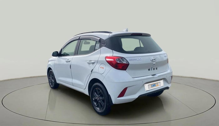 2021 Hyundai GRAND I10 NIOS SPORTZ AMT 1.2 KAPPA VTVT, Petrol, Automatic, 25,052 km, Left Back Diagonal
