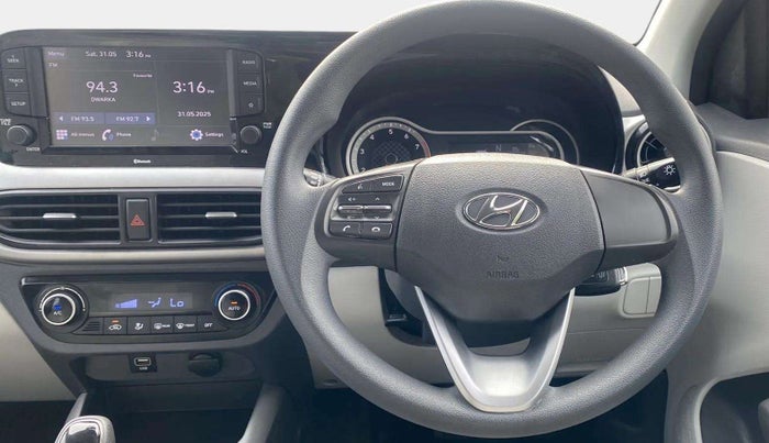 2021 Hyundai GRAND I10 NIOS SPORTZ AMT 1.2 KAPPA VTVT, Petrol, Automatic, 25,052 km, Steering Wheel Close Up