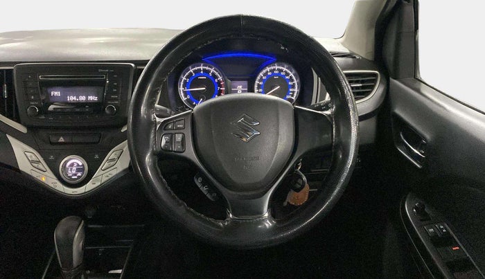 2018 Maruti Baleno DELTA CVT PETROL 1.2, Petrol, Automatic, 48,745 km, Steering Wheel Close Up