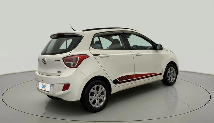 2016 Hyundai Grand i10 1.2 SPORTZ PRIME EDITION VTVT, Petrol, Manual, 69,672 km, Right Back Diagonal