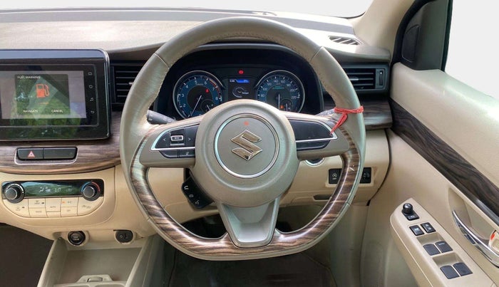 2021 Maruti Ertiga ZXI+ SHVS, Petrol, Manual, 38,633 km, Steering Wheel Close Up