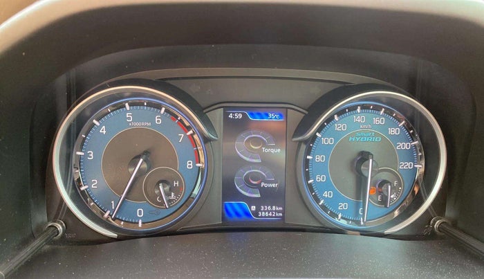 2021 Maruti Ertiga ZXI+ SHVS, Petrol, Manual, 38,633 km, Odometer Image