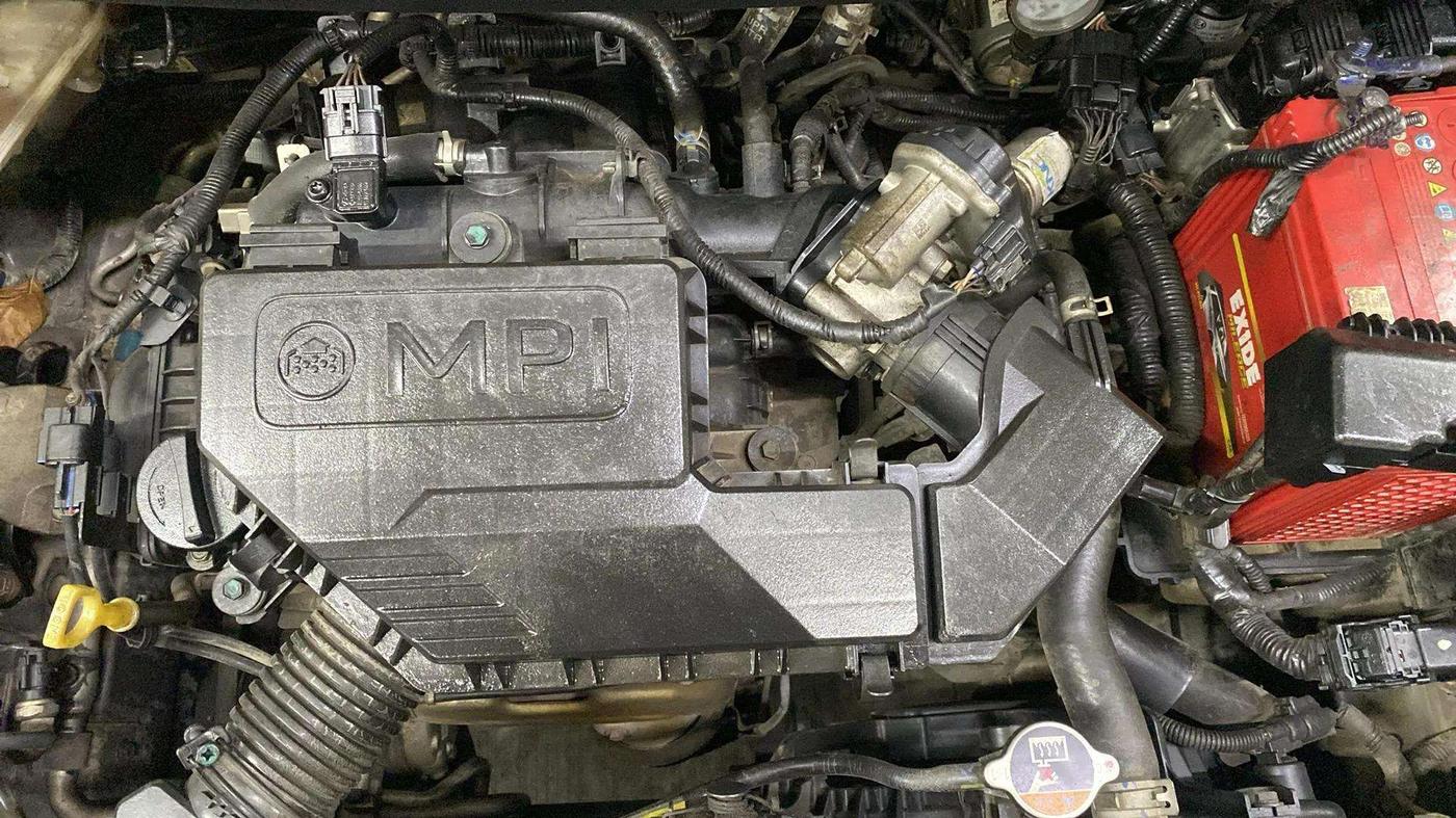 2018 Hyundai NEW SANTRO SPORTZ CNG, CNG, Manual, 67,399 km, Engine View