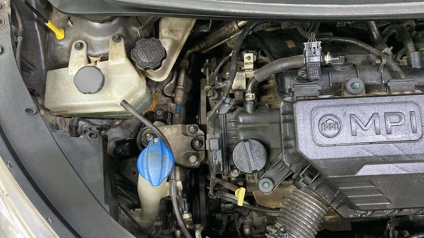 2018 Hyundai NEW SANTRO SPORTZ CNG, CNG, Manual, 67,399 km, Engine View - Right