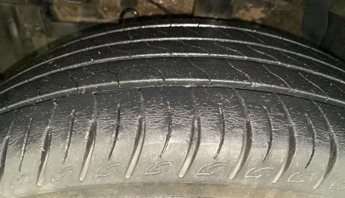 2021 Maruti Vitara Brezza ZXI AT SHVS, Petrol, Automatic, 35,469 km, Left Front Tyre Tread