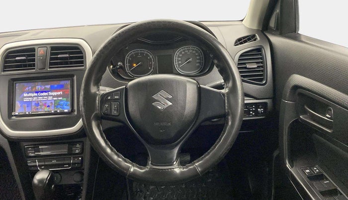 2021 Maruti Vitara Brezza ZXI AT SHVS, Petrol, Automatic, 35,469 km, Steering Wheel Close Up