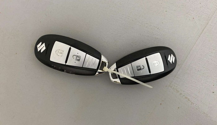 2021 Maruti Vitara Brezza ZXI AT SHVS, Petrol, Automatic, 35,469 km, Key Close Up