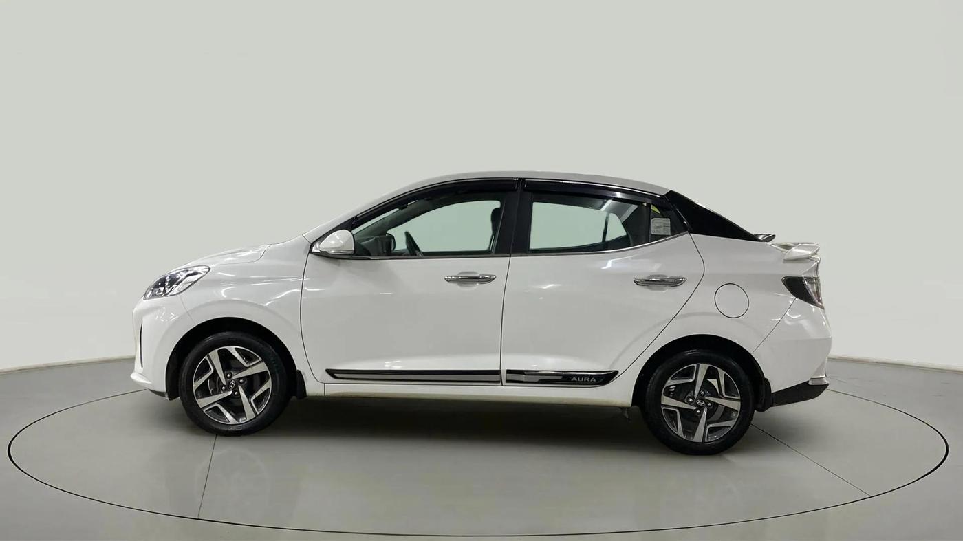 2021 Hyundai AURA SX PLUS 1.2 AMT, Petrol, Automatic, 22,467 km, Left Side