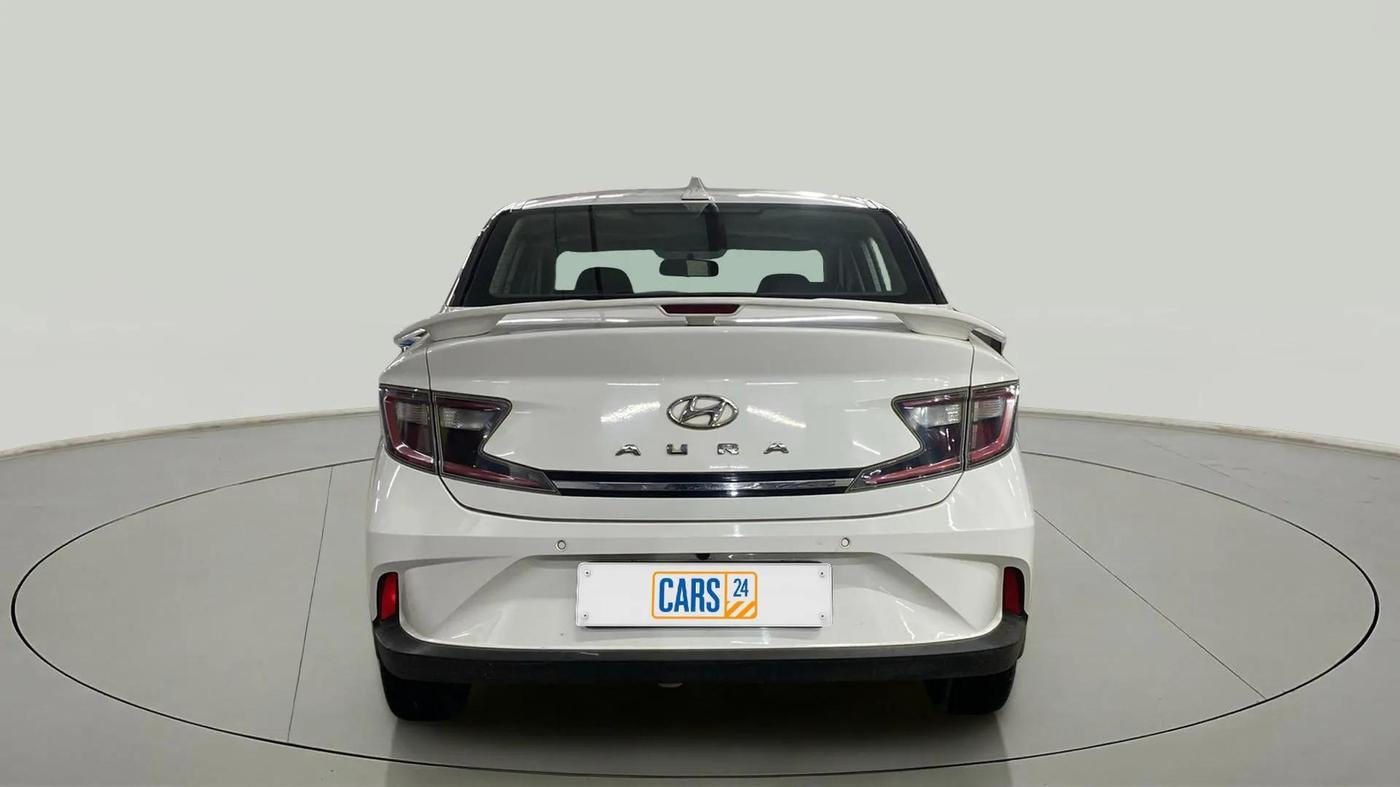 2021 Hyundai AURA SX PLUS 1.2 AMT, Petrol, Automatic, 22,467 km, Back/Rear
