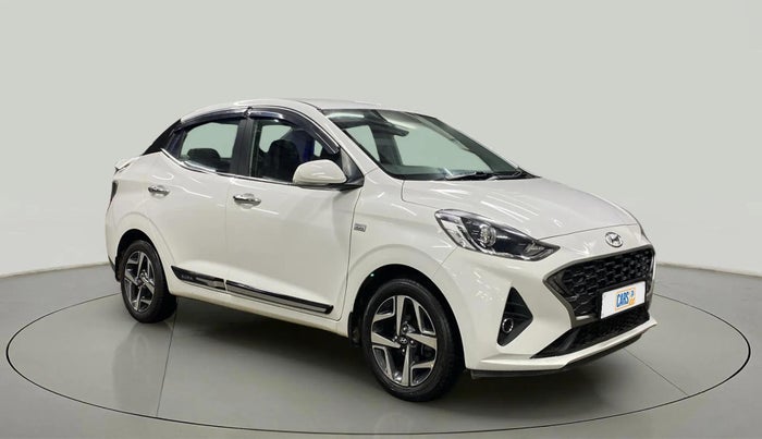 2021 Hyundai AURA SX PLUS 1.2 AMT, Petrol, Automatic, 22,351 km, Right Front Diagonal