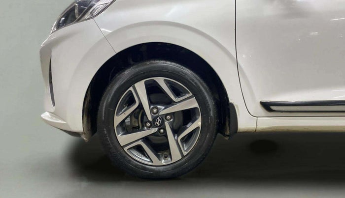 2021 Hyundai AURA SX PLUS 1.2 AMT, Petrol, Automatic, 22,351 km, Left Front Wheel
