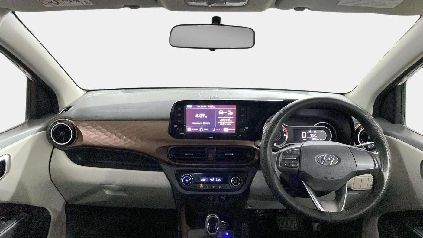 2021 Hyundai AURA SX PLUS 1.2 AMT, Petrol, Automatic, 22,467 km, Dashboard