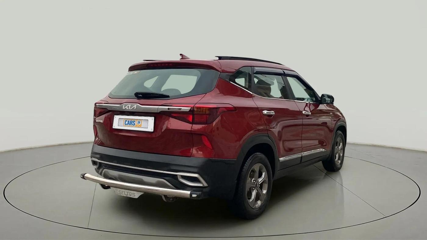 2022 KIA SELTOS HTK PLUS 1.5 IMT, Petrol, Manual, 5,006 km, Right Back Diagonal