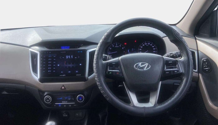 2016 Hyundai Creta SX PLUS 1.6 PETROL, Petrol, Manual, 40,730 km, Steering Wheel Close Up