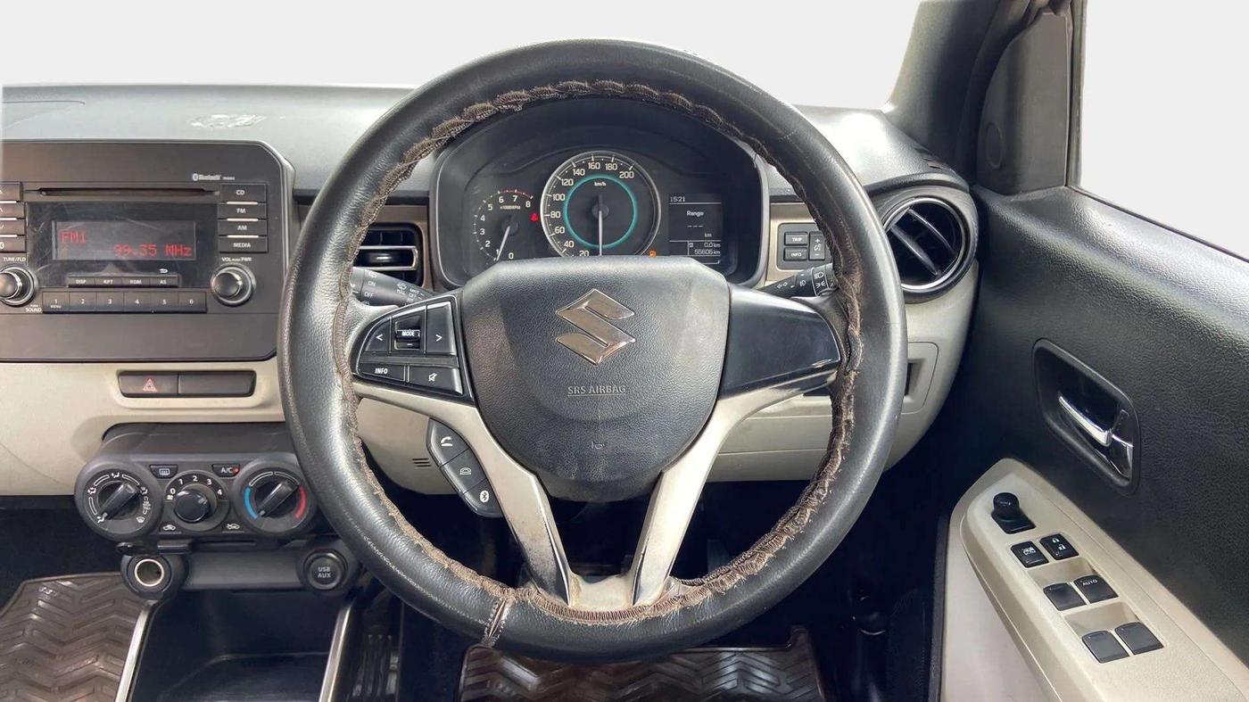 2017 Maruti IGNIS ZETA 1.2, Petrol, Manual, 55,674 km, Steering Wheel Close Up