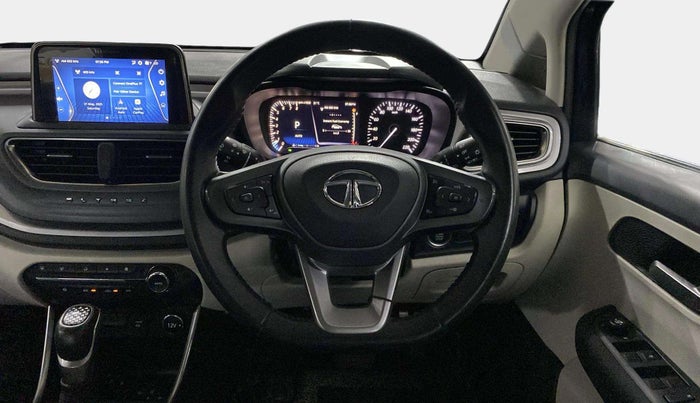2022 Tata ALTROZ XZA PLUS, Petrol, Automatic, 10,696 km, Steering Wheel Close Up