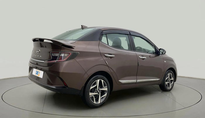 2020 Hyundai AURA SX PLUS 1.2 AMT, Petrol, Automatic, 33,512 km, Right Back Diagonal