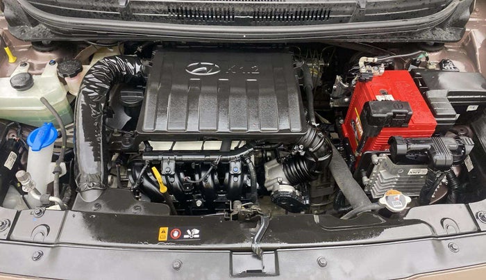 2020 Hyundai AURA SX PLUS 1.2 AMT, Petrol, Automatic, 33,512 km, Engine View