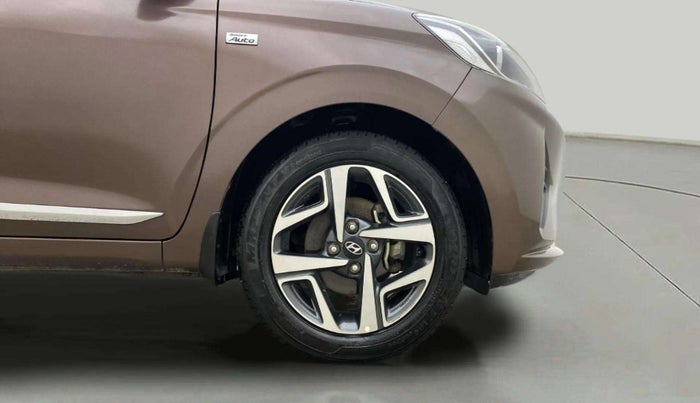 2020 Hyundai AURA SX PLUS 1.2 AMT, Petrol, Automatic, 33,512 km, Right Front Wheel