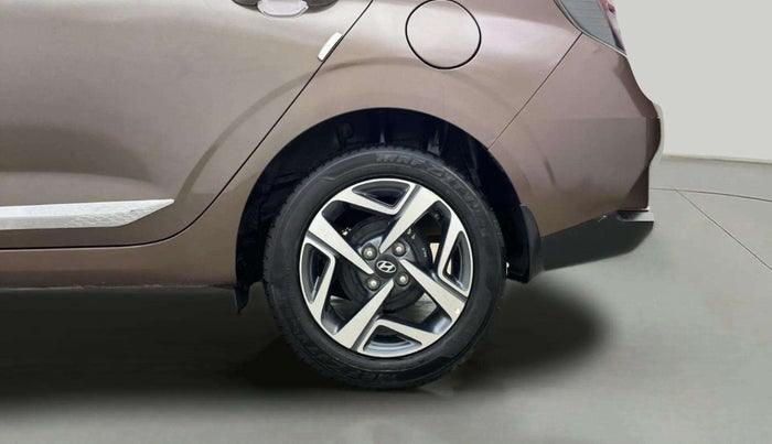 2020 Hyundai AURA SX PLUS 1.2 AMT, Petrol, Automatic, 33,512 km, Left Rear Wheel