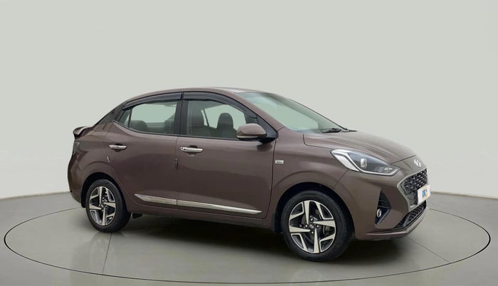 2020 Hyundai AURA SX PLUS 1.2 AMT, Petrol, Automatic, 33,512 km, Right Front Diagonal