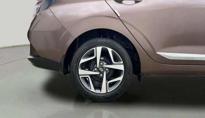 2020 Hyundai AURA SX PLUS 1.2 AMT, Petrol, Automatic, 33,512 km, Right Rear Wheel