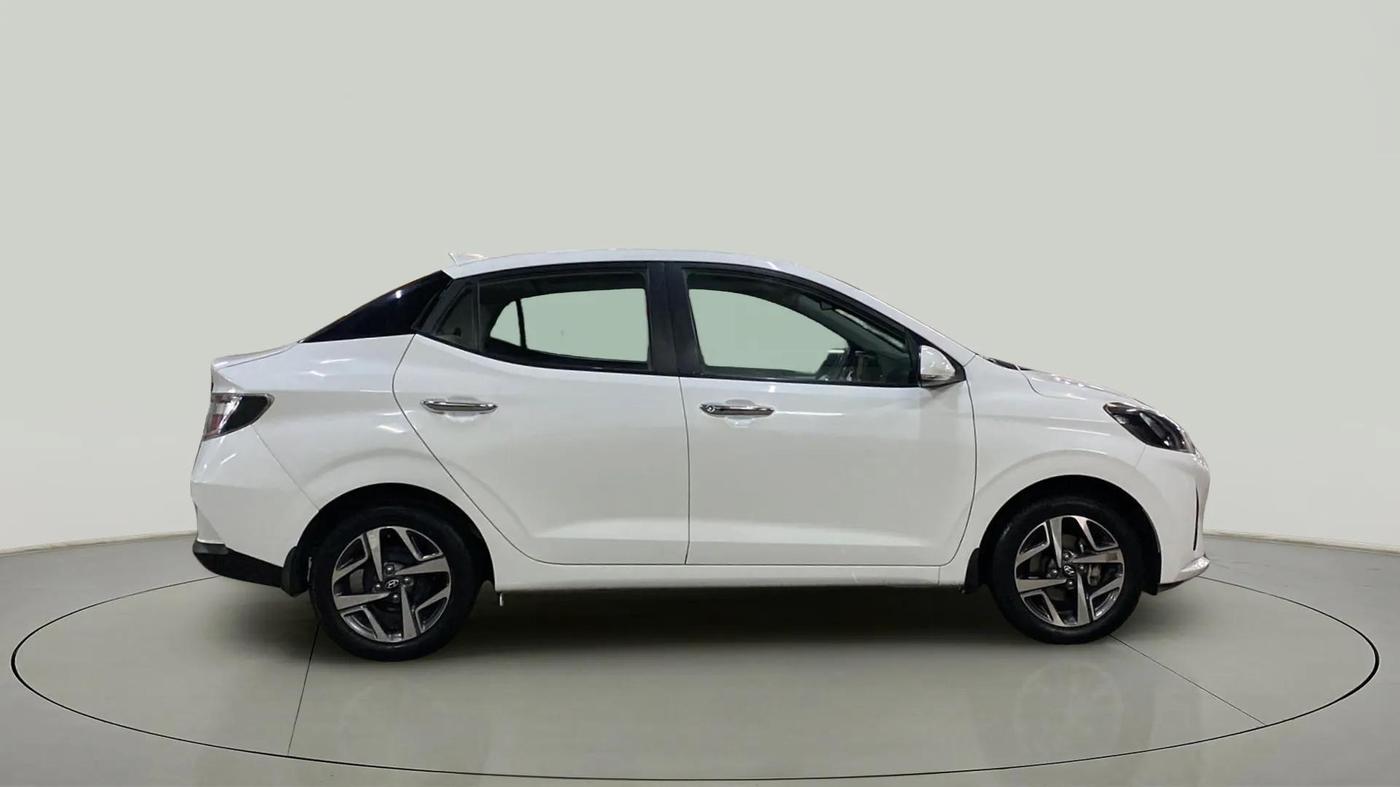 2021 Hyundai AURA SX 1.2, Petrol, Manual, 37,463 km, Right Side View