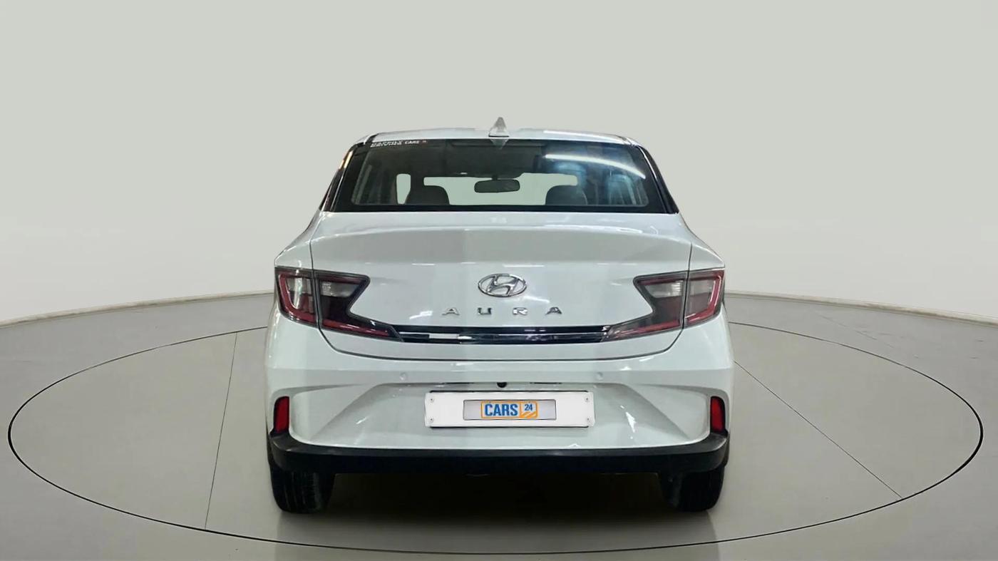 2021 Hyundai AURA SX 1.2, Petrol, Manual, 37,463 km, Back/Rear