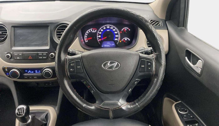 2018 Hyundai Grand i10 ASTA 1.2 KAPPA VTVT, Petrol, Manual, 39,385 km, Steering Wheel Close Up
